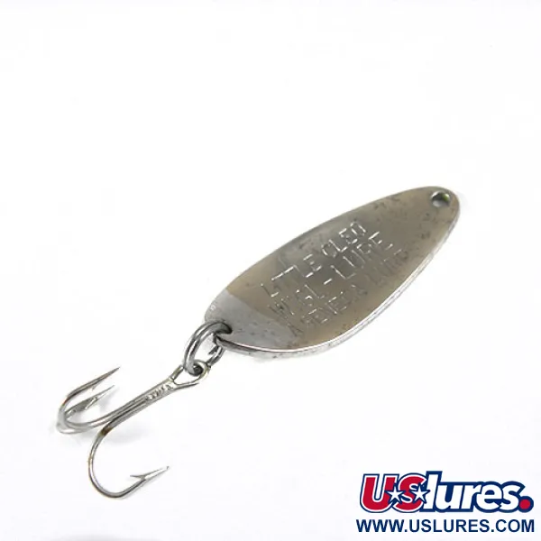 Little Cleo Seneca Lepel, Nikkel / Groen, 7g, Wig-Lure Vorm, #0805