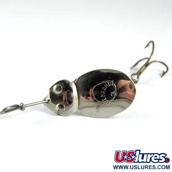 Yakima Bait Hildebrandt #3 Spinner, Nikkel / Rood, 2,3g, #0821