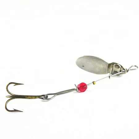 Yakima Bait Hildebrandt #3 Spinner, Nikkel / Rood, 2,3g, #0821