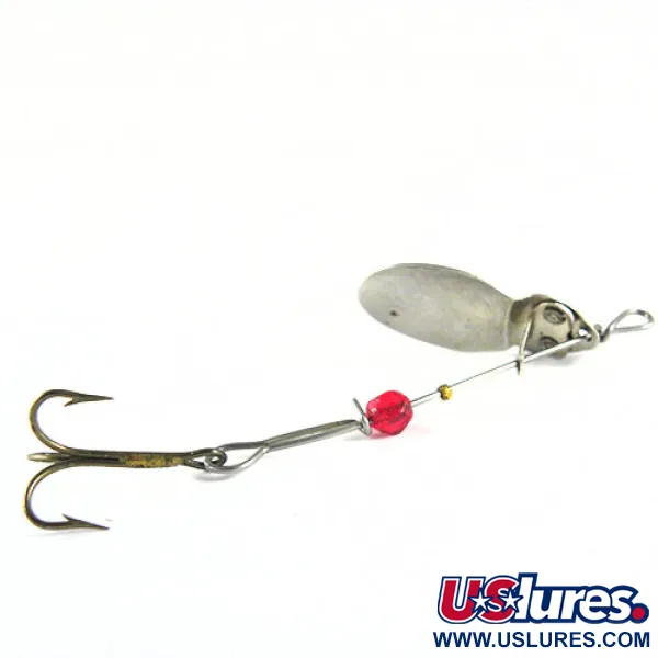 Yakima Bait Hildebrandt #3 Spinner, Nikkel / Rood, 2,3g, #0821