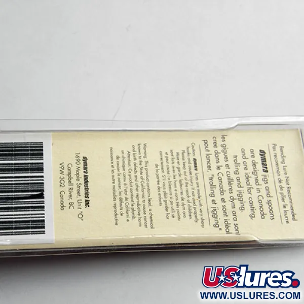 Dymara Slim Lepel, Baars, 8g, Chromen Achterzijde, #0836