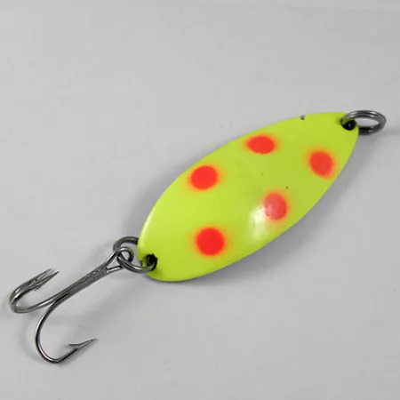 Seneca Little Cleo (Hula Girl) Lepel, Geel/Rood, 18g, Reliëf, #0843