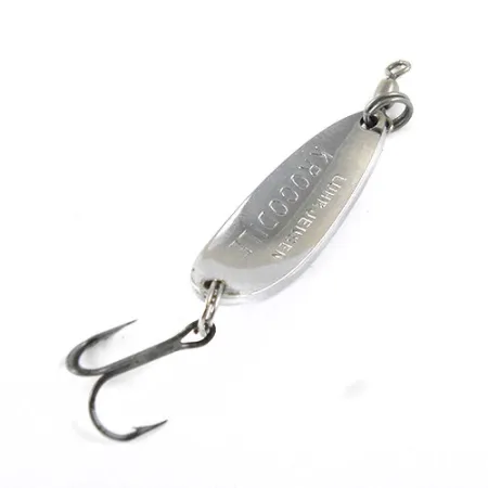 Luhr Jensen Krocodile Lepel, Nikkel/Blauw, 9g, Prismatisch, #0872