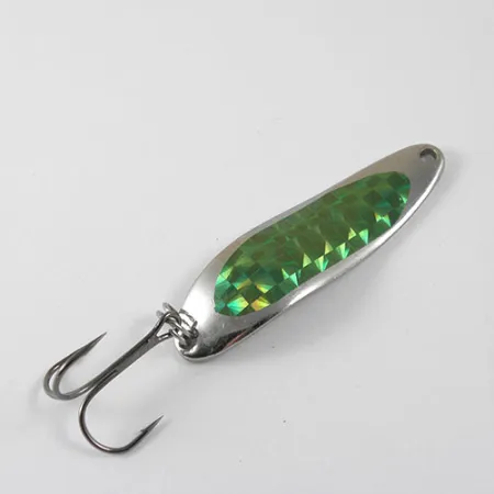 Dardevle Cop-E-Cat 7300 Lepel, Nikkel/Groen, 10g, Honingraat, #0874