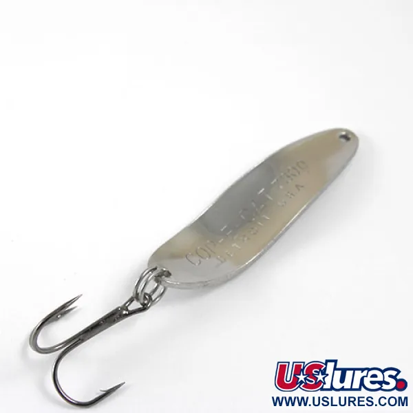 Dardevle Cop-E-Cat 7300 Lepel, Nikkel/Groen, 10g, Honingraat, #0874