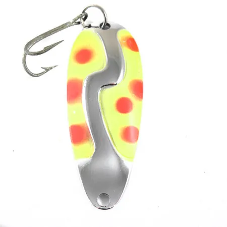 Kushner Kush Spoon Lepel, Geel/Rood/Nikkel, 9g, S-curve, #0911