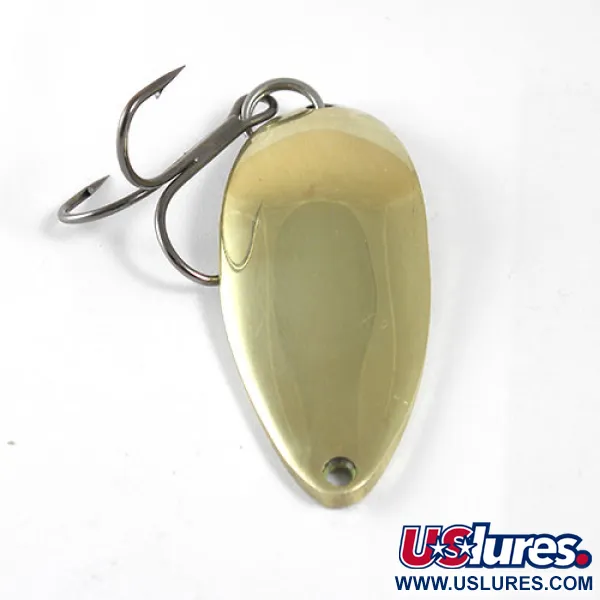 Luhr Jensen Little Jewel Lepel, Messing, 21g, Vintage, #0918