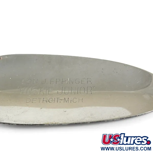 Dardevle Huskie Junior Lepel, Zwart/Wit/Nikkel, 58g, #0919