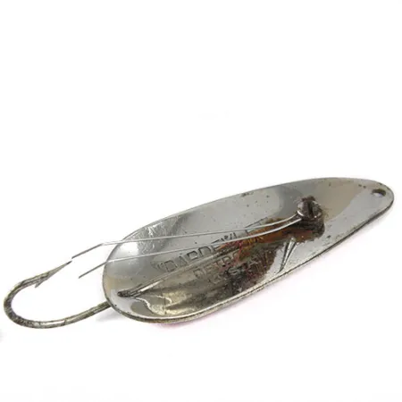 Weedless Dardevle Dardevlet Lepel, Rood/Wit/Nikkel, 19g, #0940