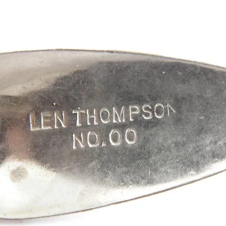 Len Thompson #00 Lepel, Nikkel, 14g, Breed Teardrop-profiel, #0943
