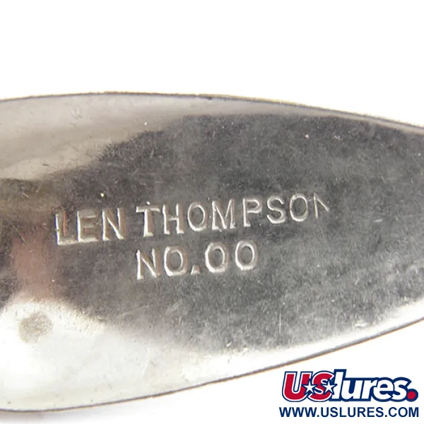 Len Thompson #00 Lepel, Nikkel, 14g, Breed Teardrop-profiel, #0943