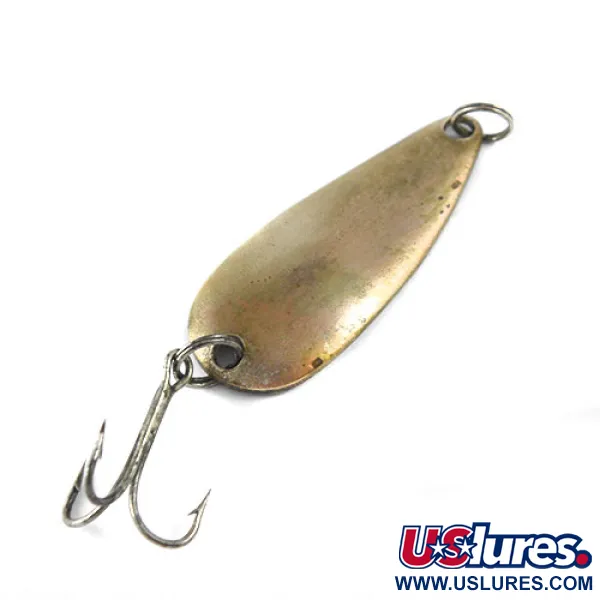 Woodstream Old Faithful Lepel, Messing, 7g, Vintage, #0953