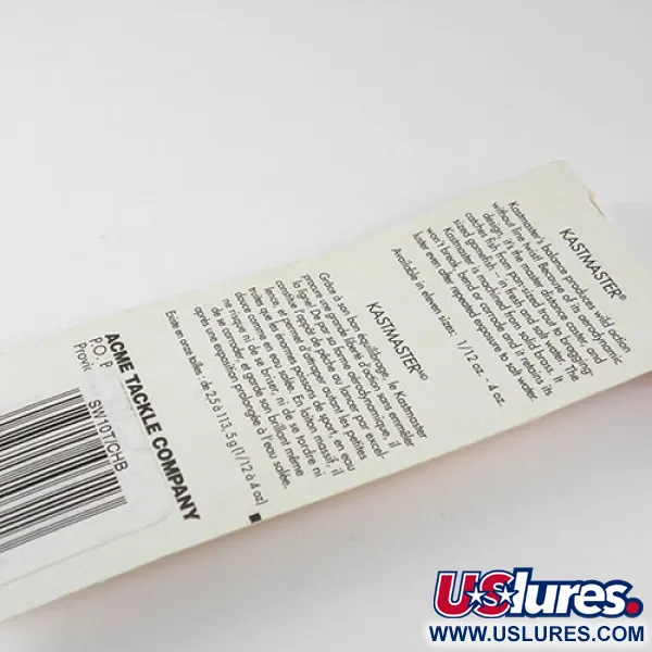 Acme Kastmaster Lepel, Nikkel / Blauw, 7g, Verre worpen, #0954