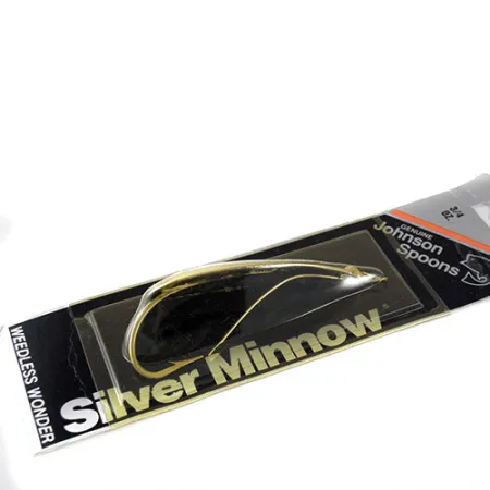 Johnson Silver Minnow Weedless Lepel, Goud, 21g, Wiervrij, #0956