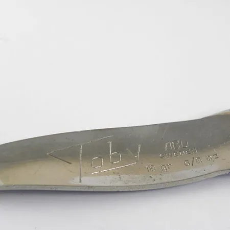 Abu Garcia Abu Toby Lepel, Nikkel / Blauw, 18g, Zweden, #0961