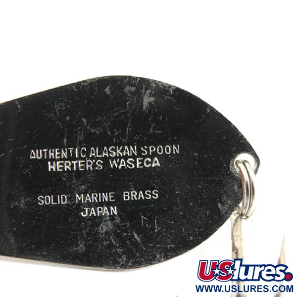 Herter's Waseca Lepel, Nikkel / Rode Ogen, 14g, #0967