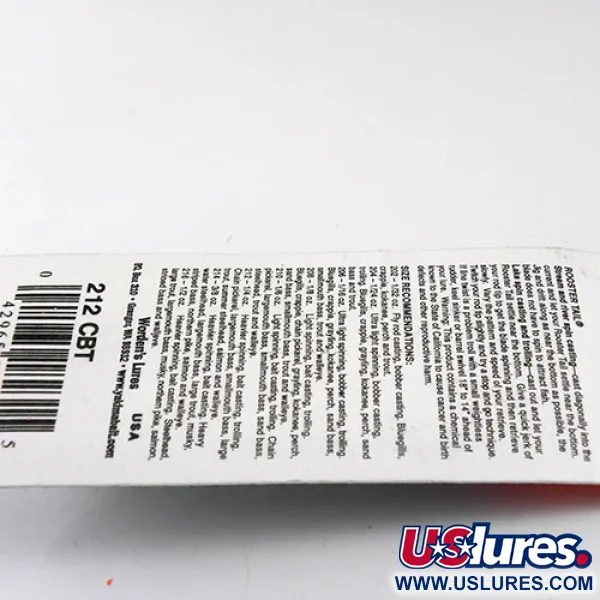 Worden’s Original Rooster Tail Spinner, Tiger, 7g, Hackle staart, #0970