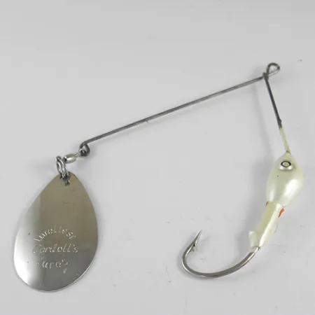 Cotton Cordell LIveLiest Cordell's lures, Nikkel/Wit, 14g, #0984