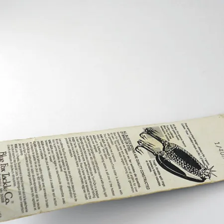 Blue Fox Pixee Lepel, Nikkel / Oranje, 7g, Kuitzak-inzet, #1009