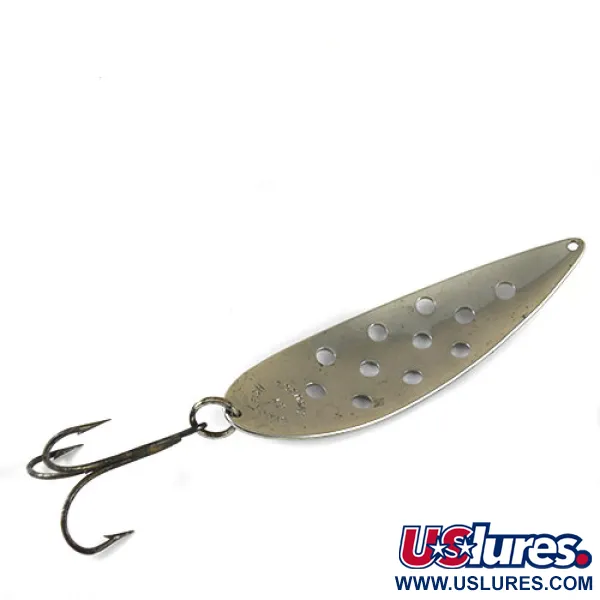 Chruscz Spoonfish Lepel, Nikkel, 28g, geperforeerd, #1018