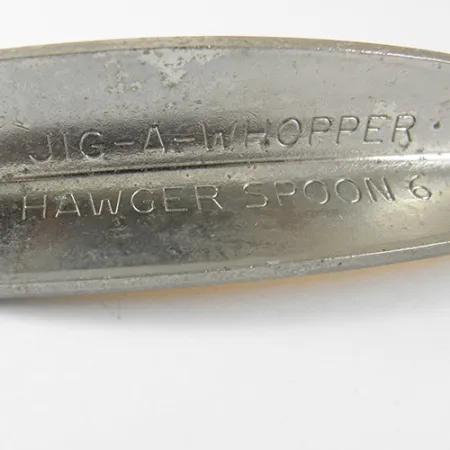HT Enterprises Jig-A-whooper Hawgler spoon #6 Lepel, Zilver, 21g, #1019