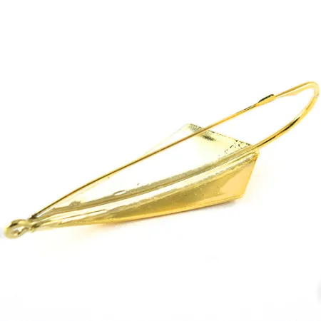 Rebel Weedless ArrowHead Wiervrije Lepel, Goud, 14g, verguld, #1023