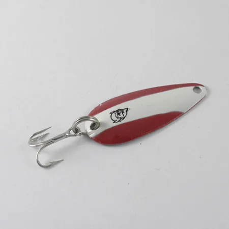 Dardevle Midget Trout Lepel, Rood / Wit / Nikkel, 2,5g, #1027