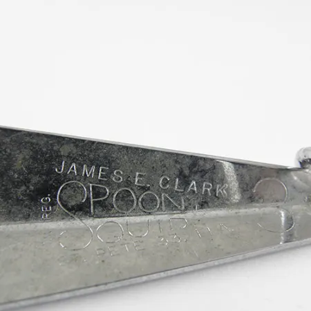 James E. Clark Clark Spoon Wierloze Lepel, Nikkel, 15g, #1051
