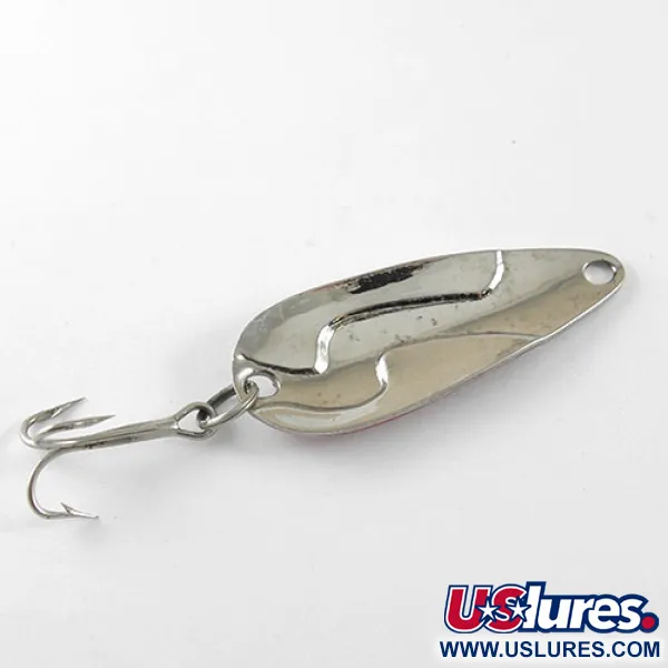 Weber Kobbler Lepel, Red / White / Nickel, 7g, S-Curve, #1052