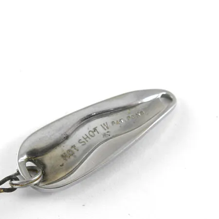 Luhr Jensen Hot Shot W Lepel, Nikkel / Zwart, 4.5g, #1055