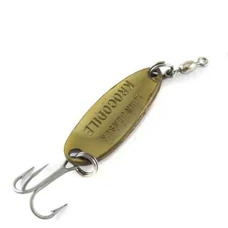 Luhr Jensen Krocodile Lepel, Forel / Messing, 6g, Messing, #1065