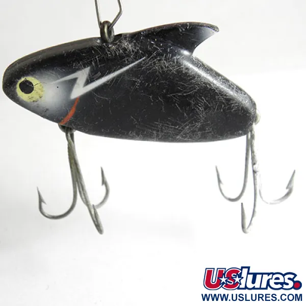 Heddon Super Sonic zinkend kunstaas, Zwart, 12,5g, USA, #1069