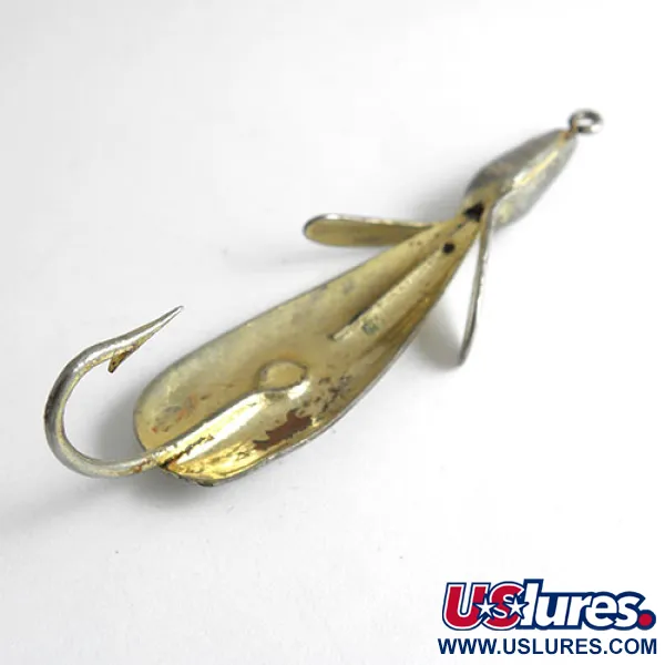 Harrison Industries Weed Wing Jonny ONeils Lepel, Zilver/Goud, 9g, wierloos, #1072