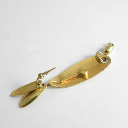 Yakima Bait Hildebrandt Lepel, Goud, 1,1g, wierbeschermer, #1074