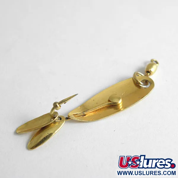 Yakima Bait Hildebrandt Lepel, Goud, 1,1g, wierbeschermer, #1074