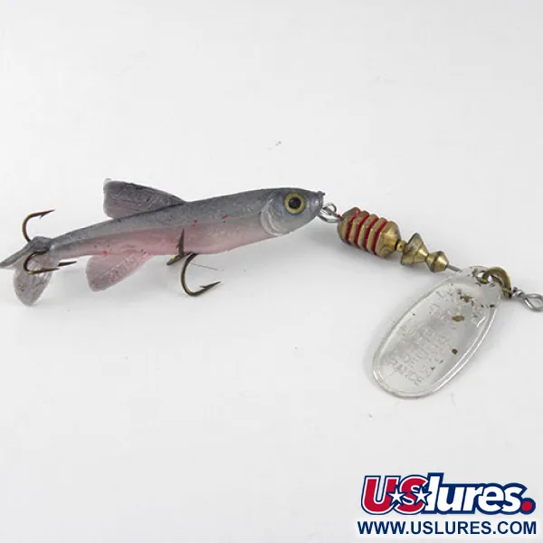Mepps 3 Comet Mino, Nikkel, 9g, softbait minnow, #1086