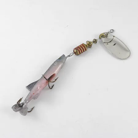 Mepps 3 Comet Mino, Nikkel, 9g, softbait minnow, #1086