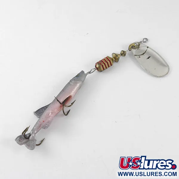 Mepps 3 Comet Mino, Nikkel, 9g, softbait minnow, #1086