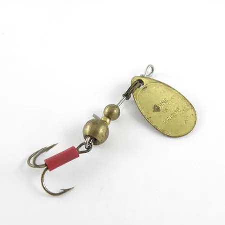 Mepps Aglia 0 Spinner, Messing, 2,2g, Rode Huls, #1113