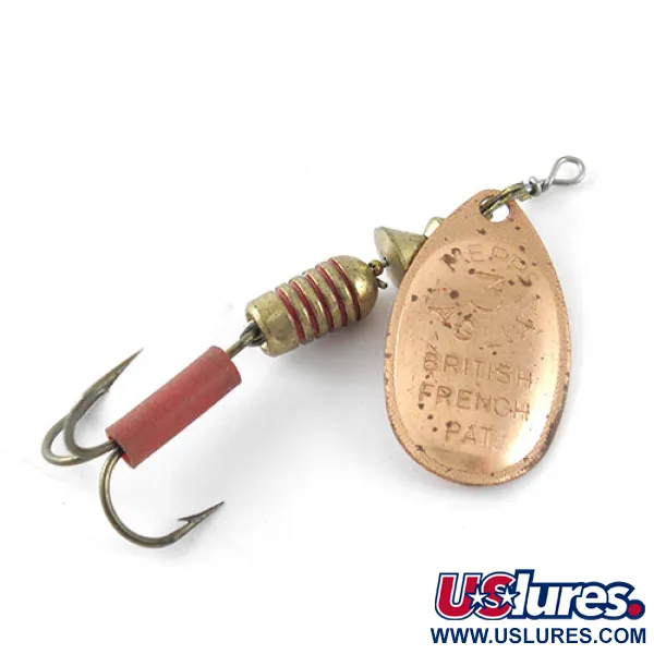 Mepps Aglia 3 Spinner, Brons, 7g, Messing body, #1131