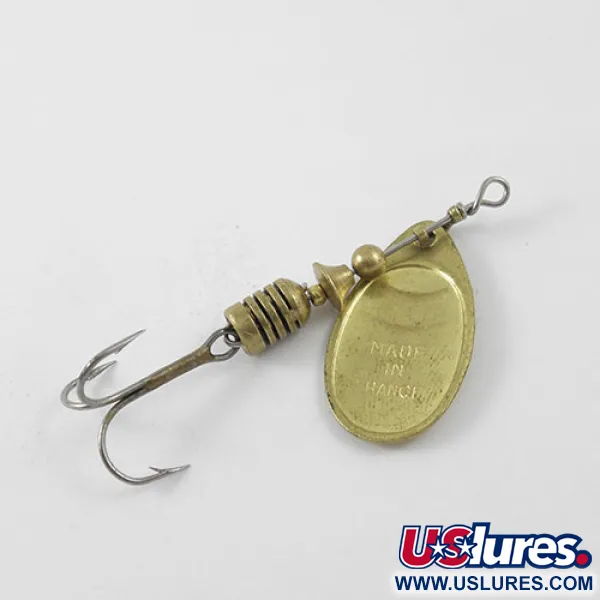 Mepps Aglia 2 Spinner, Messing, 4.5g, Snelle rotatie, #1144