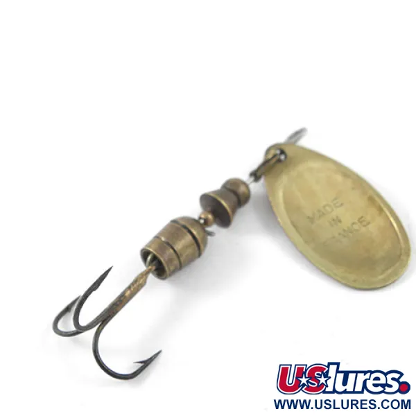 Mepps Aglia 2 Spinner, Messing, 4,5g, Vintage-Klassieker, #1154