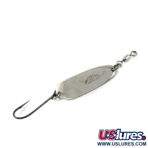 Andy Reekers 2 Lepel, Nikkel/Brons, 2,5g, Enkele Haak, #1164