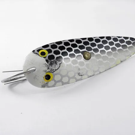 Eppinger Dardevle Trolldevle Lepel, Zwart/Wit/Nikkel, 40g, #1178