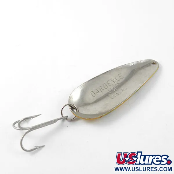 Eppinger Dardevle Imp Lepel, Oranje / Geel, 11g, Honingraat, #1183