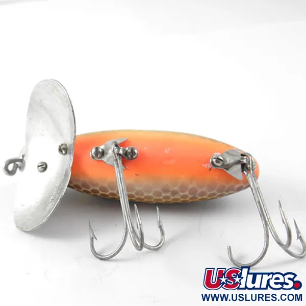 Fred Arbogast Jitterbug Oppervlakteplug, Tiger, 14g, Alu Lip, #1186