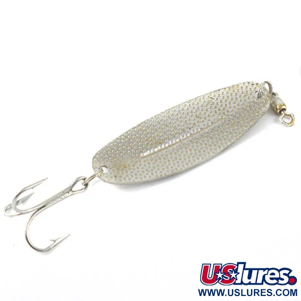 Williams Wabler Lepel, Zilver verzilverd, 28g, Gehamerde textuur, #1188