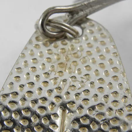 Williams Wabler Lepel, Zilver verzilverd, 28g, Gehamerde textuur, #1188