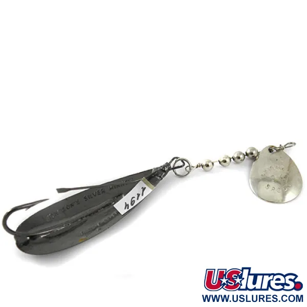 Johnson Silver Minnow Lepel, Donker, 14g, Wiervrij, #1194