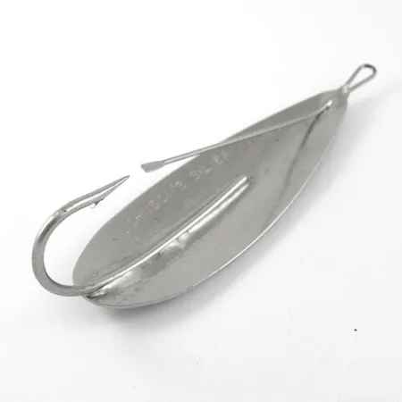 Johnson Silver Minnow Weedless Lepel, Nickel / Wounded Fry, 28g, #1196